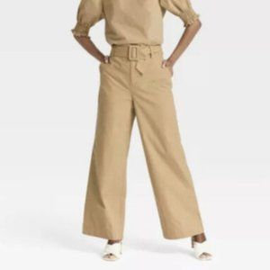 2 PAIRS BLACK & LARK Who What Wear Wide Leg Pant